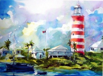Dockscape Painting - yxf0061d impressionism marine seascape